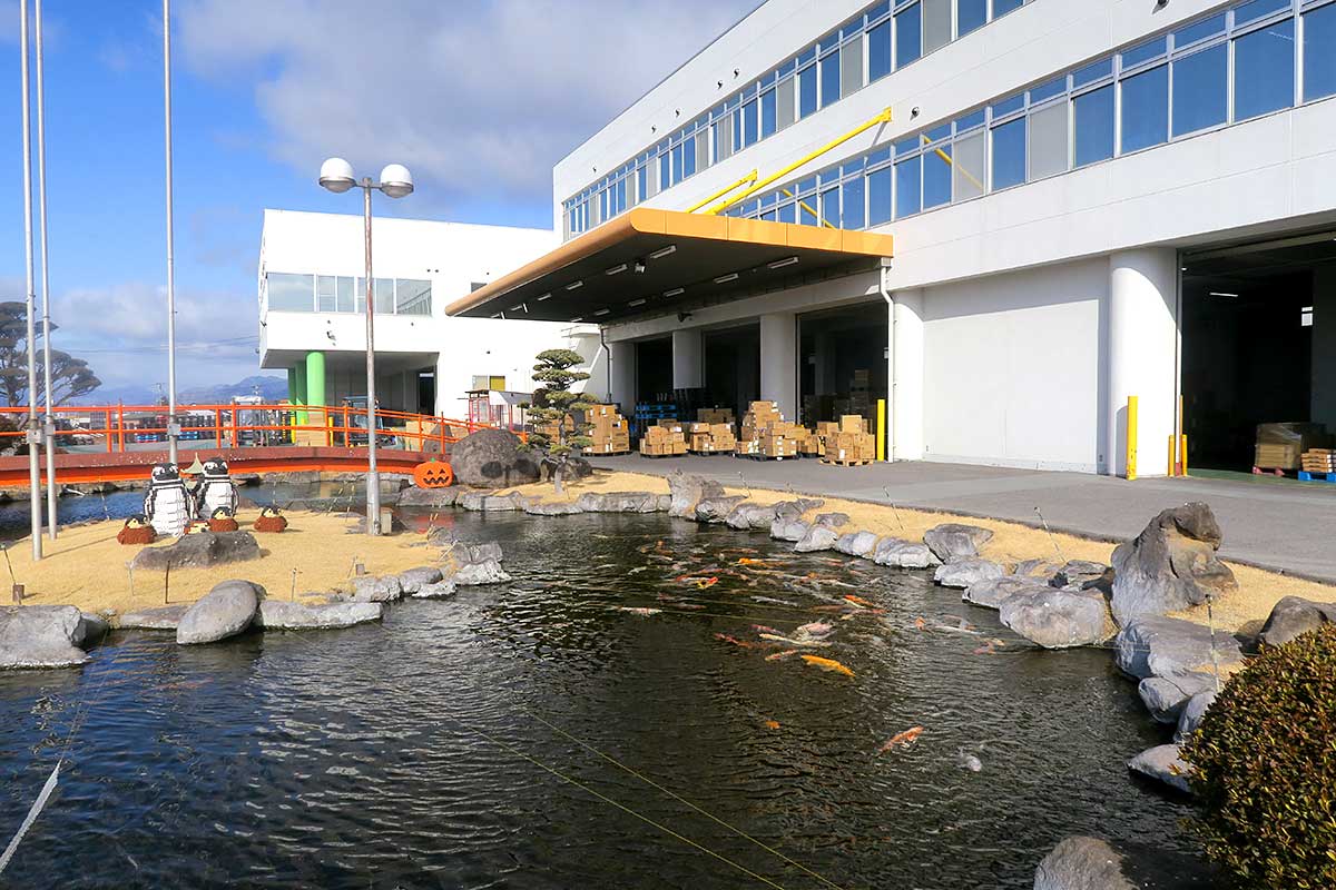 ＃長野事業所 ＃池 ＃クリーンな工場排水